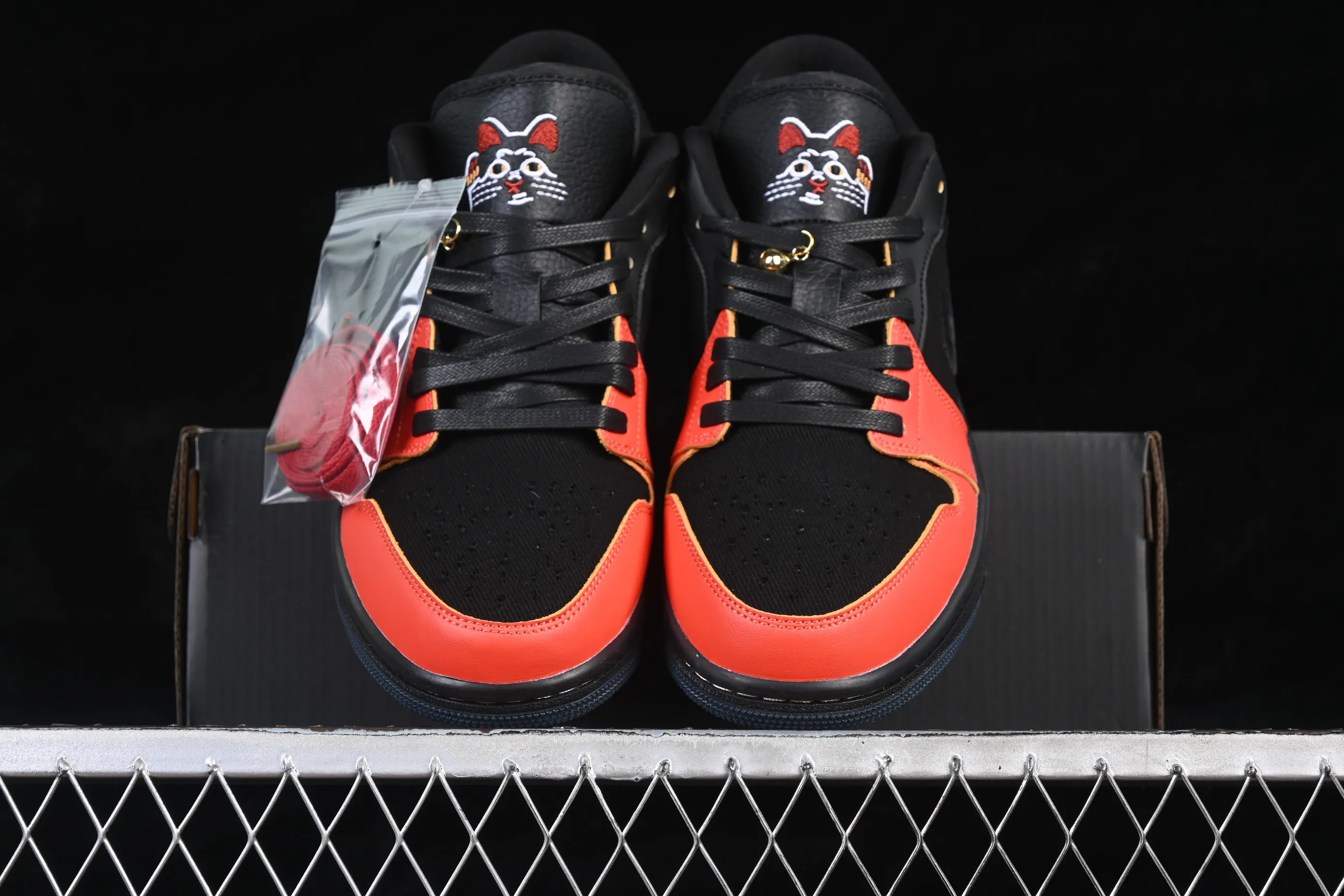 All categories Air Jordan Jordan series basketball shoes Air Jordan 1 Low Air Jordan 1 Low AJ1 Joe 1 black cherry red low-top cultural casual sneakers IQ3460-010